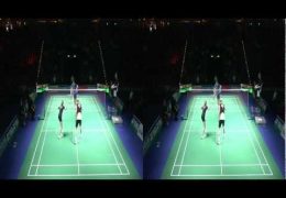 3D Side by side (HD) YONEX German Open 2013 - mixed doubles