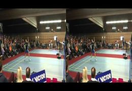 3D Side by side (HD) Promotion Badmintonsport mit Bundesliga, Meisterschaften, ... 2014