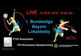 Aufzeichnung: LIVE- Lokalderby 1. Bundesliga Bayern