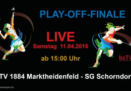 PLAY-OFF-FINALE: 11.04.2015 1884 Marktheidenfeld - SG Schorndorf