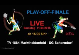 Aufzeichnung vom Samstag PLAY-OFF-FINALE: TV 1884 Marktheidenfeld - SG Schorndorf