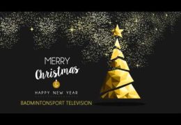 MERRY Christmas & HAPPY NEW YEAR  BADMINTONSPORT TELEVISION