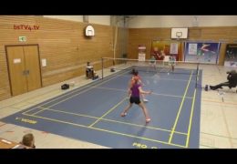 Damendoppel-Finale - SOD Einzelmeisterschaft O19 (Aktive) 10.01.2016