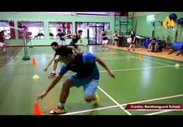 Agility TRAINING Exercises for Badminton Players - ab 4 Jahre ;-)