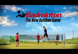AirBadminton - The New Outdoor Game [ #AirBadminton ]