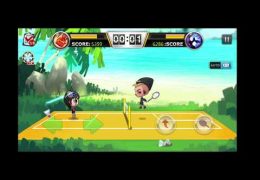Ở nhà nghỉ dịch corona chơi game badminton leged ú ù