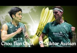 Badminton 2023 Chou Tien Chen vs Viktor Axelsen I Swiss open 2023 II Men's Singles - Semi Finals