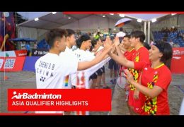 #AirBadminton Asian Qualifier Highlights