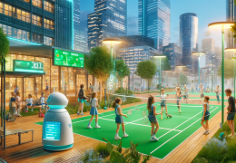 Promotion OutdoorBadminton "ROCAB4Y" [Ballmaschine]