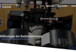 BadmintonVision - die Federballmaschine
