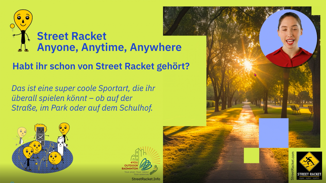 Street Racket - Anyone, Anytime, Anywhere [mit Avatar Alisa]
