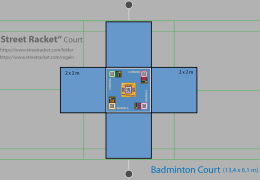 STREET RACKET COURTs [& Badminton]