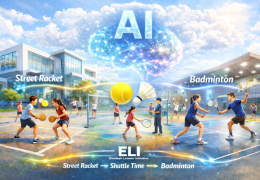SAG mit ELI – mit Street Racket & Shuttle Time zum Badminton