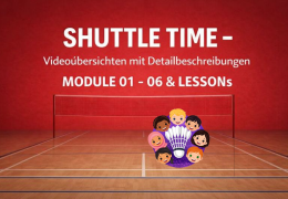SHUTTLE TIME VIDEOs Übersichten mit Detailbeschreibungen [Lernvideos]