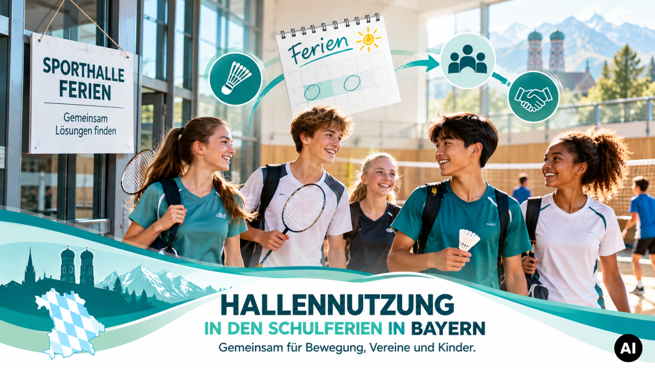 Hallennutzung in den Schulferien in Bayern